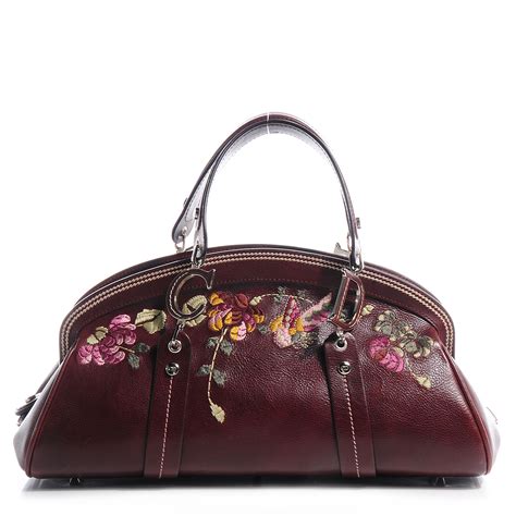 dior leather purse